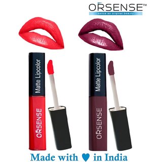Orsense Matte Liquid Lip Color Multi Pack of 2 Orsense Matte Liquid Lip Color Multi Pack of 2