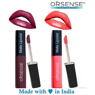 Orsense Matte Liquid Lip Color Multi Pack of 2 Orsense Matte Liquid Lip Color Multi Pack of 2