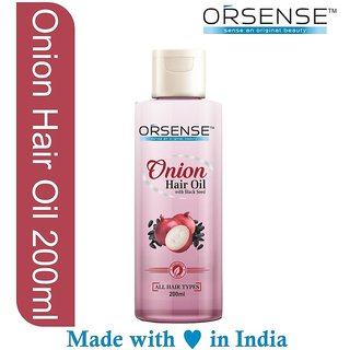                       Orsense Onion Hair Oil With Black Seed 200 ml                                              