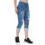 Essence Blue Color Short Jeans For Women