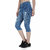 Essence Blue Color Short Jeans For Women