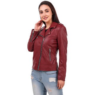 Shopclues leather jacket store