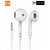 JHP Redmi Earphone Basic with Ultra deep bass and mic (white)