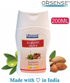 Orsense Almond  Olive Deep Moisturizing Body Lotion 200 ml
