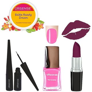 Lipstick With Makup Combo