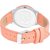 Miss Perfect Orange Strap Color Analog Watch