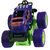 Arooman Pull Back  Monster Truck with Rubber Wheels for Kids Toy Spring Shock Suspension System