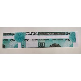                       fifty rupees extra paper note                                              