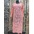 Lucknowi Chikan Kari Panel Work Chiffon Kurti Lenth-44 Sleeve-3/4