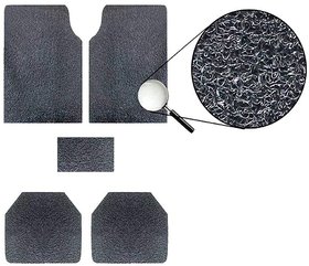 Auto Fetch Anti Slip Noodle Car Floor Mats (Set of 5) Black for  Maruti Suzuki Swift Dzire New