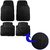 Auto Fetch Rubber Car Floor/Foot Mats (Set of 4) Black for Maruti Suzuki Alto K10 New