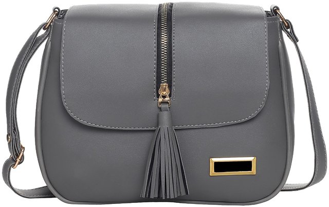 shopper house Black Sling Bag WOMAN AND GIRL SLING BAG BLACK - Price in  India | Flipkart.com