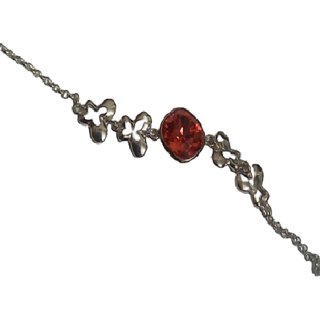                       ruby stone rakhi bracelet sterling silver beautiful rakhi bracelet                                              
