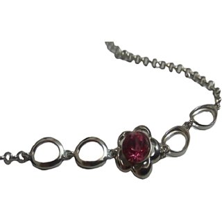                       Rakhi steriling bracelet for brother and bhabhi                                              