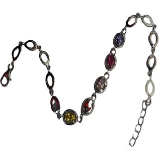                       rakhi bracelet beautiful sterling silver stone rakhi bracelet for brother by Ceylonmine                                              