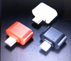 Micro USB Mini OTG Adapter For Smartphones (Assorted Color)