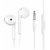 OGAM  Vivo Original EARPHONE COMPATIBLE WITH ALL MODELS Wired Headset (White, Wired In The Ear)