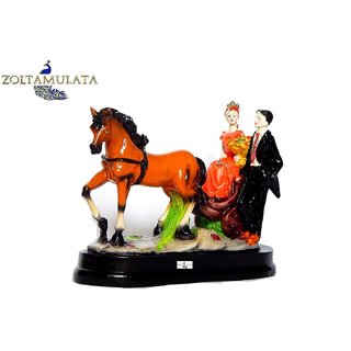                       Zoltamulata Valentine Romantic Love Couple Statue Home Decor  Also Used as Best Gift Item with Height 7.5inch                                              