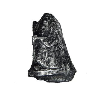                       Zoltamulata Stone Carving RadhaKrishna Statue murti showpiece  Figurine with Height 3-4 inch                                              