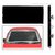 Auto Fetch Front Windshield Roller Sunshade (Black) for Ford Fiesta Old