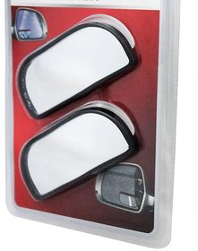 Auto Fetch Car Wide Rectangle Car Blind Spot Side Rear View Mirror (Set of 2) for Honda CRV