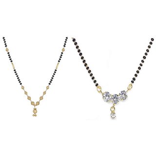 black beads chain with diamond pendant with price