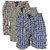 Men Check Multicolor Boxers Shorts (Pack of 3)