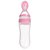 CHILD CHIC BPA Free Squeeze Style Bottle Feeder with Dispensing Spoon for Infant Newborn Toddler (pink)