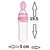 CHILD CHIC BPA Free Squeeze Style Bottle Feeder with Dispensing Spoon for Infant Newborn Toddler (pink)
