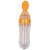 CHILD CHIC BPA Free Squeeze Style Bottle Feeder with Dispensing Spoon for Infant Newborn Toddler (YELLOW)
