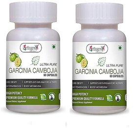 Vringra Garcinia Cambogia For Weight Loss - Weight Management - Weight Loss Supplement - Weight Reduce (Pack Of 2)