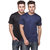 Ketex Men's Round Neck T-shirt (Pack of Two)