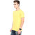 Ketex Men's Yellow Round Neck T-Shirts