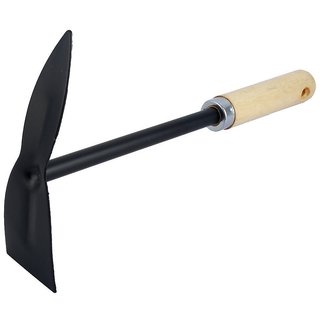 Kapebonavista Wooden Handle Metal Hand Garden Tool Digging Hoe Kapebonavista Wooden Handle Metal Hand Garden Tool Digging Hoe