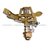 Kapebonavista Zinc Alloy Impact Sprinkler Head Adjustable Lawn Garden Irrigation DN20 40016251 SMB