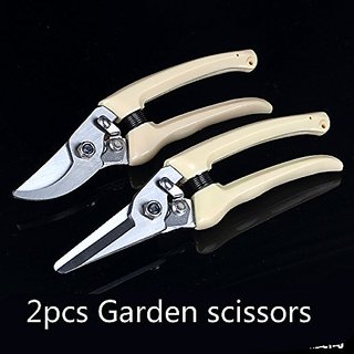                      Kapebonavista Garden Pruning Tool Shears TreeSecateur Gardening Garden Scissors Fruit Tree Scissors                                              