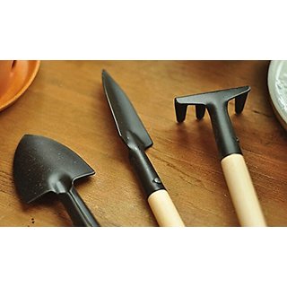 Kapebonavista Mini Tool Garden Hoe 1 Set 3 Pcs (3pcs/Set) Small Shovel Sppittle Tools Kapebonavista Mini Tool Garden Hoe 1 Set 3 Pcs (3pcs/Set) Small Shovel Sppittle Tools