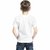 Boy's Girl's Shinchan Printed White Kids T-Shirt