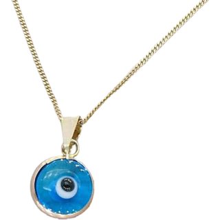                       CEYLONMINE evil eye protection fancy small pendant  Crystal Pendant                                              