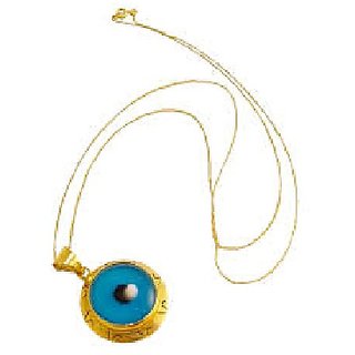                       CEYLONMINE Multicolour Evil Eye Tortoise gold plated Pendant for Protection for Men and Women                                              