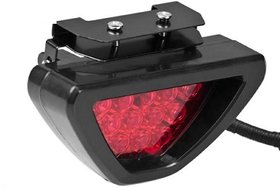 Auto Fetch Car 12 LED Brake Light with Flasher Red Colour for Honda Brio