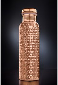 GARG SHOP Hammerd Copper water Bottle 1000ml, Leak Proof Joint Free for Health Benefits ( Pack of 1 pcs)