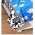Pack Of 2 Blue  Green Floral Polycotton Double Bedsheet Combo By Choco Creation