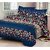 Pack Of 2 Z Decor Polycotton Multicolor Double Bedsheet with 4 pillow cover