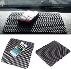 Auto Fetch Car Dashboard Anti slip Mat (Black) Mahindra Xylo 7 Seater