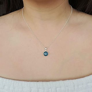 Evil eye locket online outlet