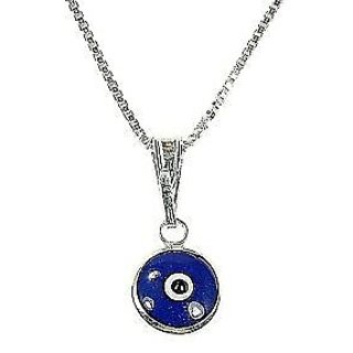                       CEYLONMINE Multicolour Evil Eye Tortoise silver Pendant for Protection for Men and Women                                              