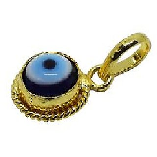                       CEYLONMINE  Zircon Evil Eye Blue Pendant/Locket for Women                                              