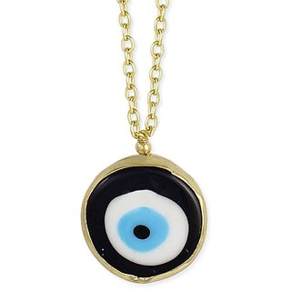                       CEYLONMINE evil eye protection fancy small pendant                                              