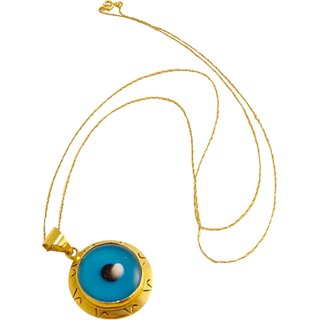                       CEYLONMINE  Evil Eye Blue Pendant/Locket for Women                                              